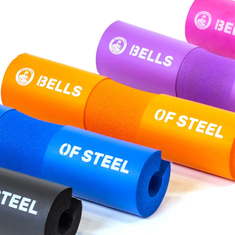 Bells of Steel Barbell Pad with Straps (Various Colours)