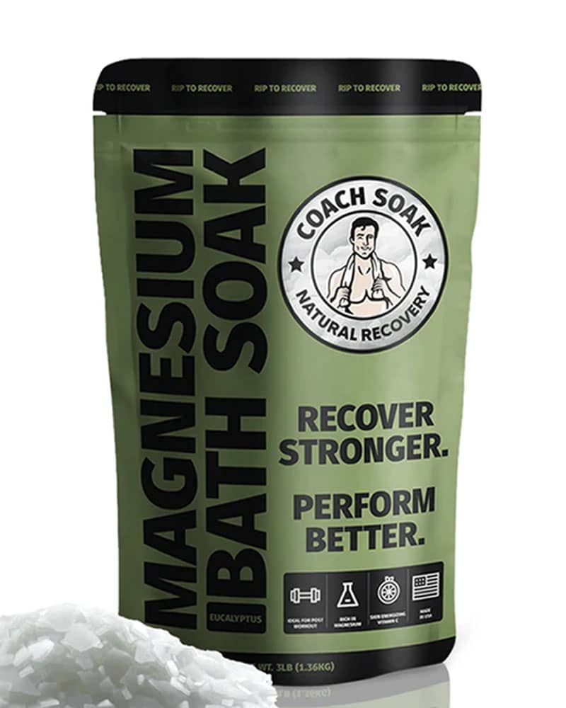 Coach Soak Magnesium Muscle Recovery Bath Soak