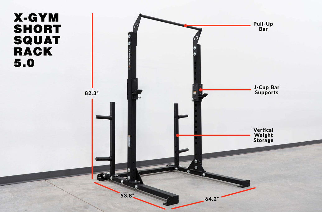 Short squat rack canada sale