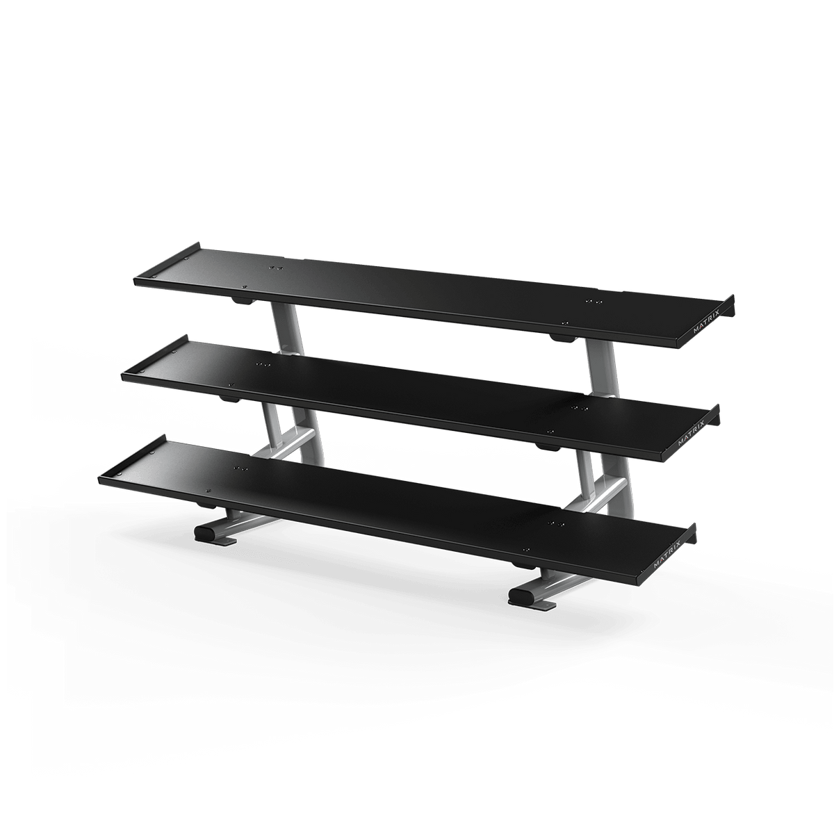 Magnum 3-Tier Flat-Tray Dumbbell Rack