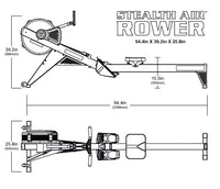 Torque Stealth Air™ Rower