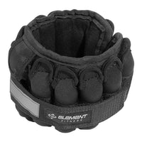 Element Fitness 10lbs Adjustable Ankle Weight 2 x 5lbs each