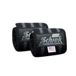 Schiek 12” Black Out Wrist Wraps