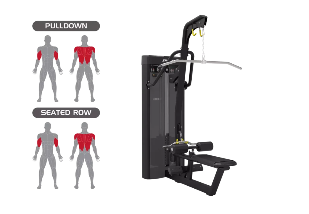 Spirit Lat Pulldown / Seated Row CSD-LPSR