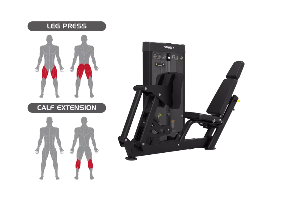 Spirit Leg Press / Calf Extension CSD-LPCE