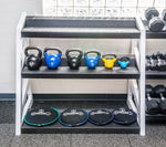 55” 3 Tier Dumbbell Rack
