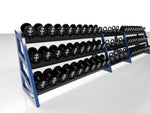 Pendulum 89” Dumbbell Rack 2 or 3 Tier
