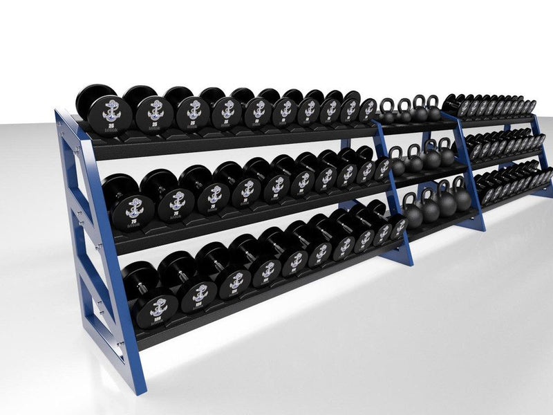 Pendulum 89” Dumbbell Rack 2 or 3 Tier