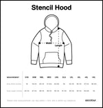 AKFIT Stencil Hoodie XS to XXL