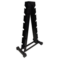 2-Sided A-Frame Dumbbell Rack - holds 6 pairs