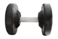 York Medial Grip Pro Dumbbell Rubber Coated Single - 5 to 125 lbs