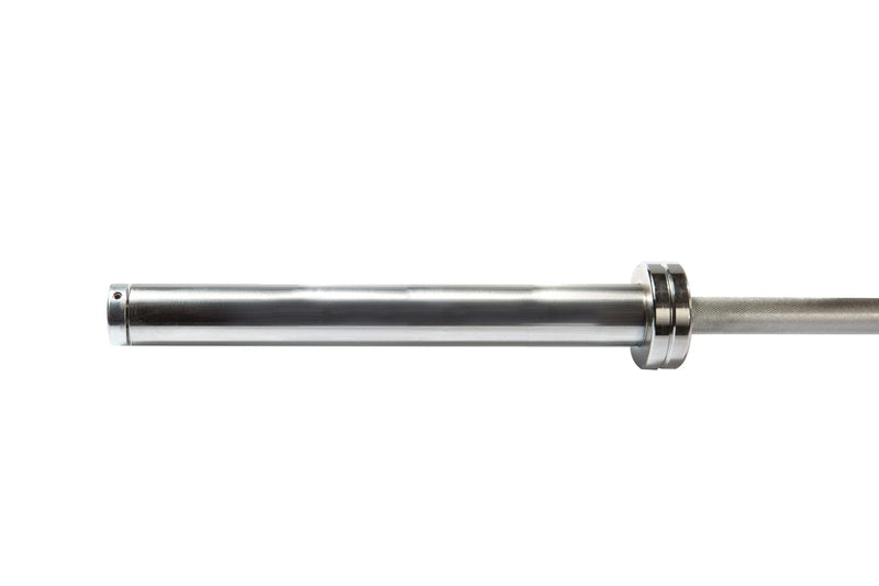 YORK® 7′ International Chrome Olympic Bar – 30mm