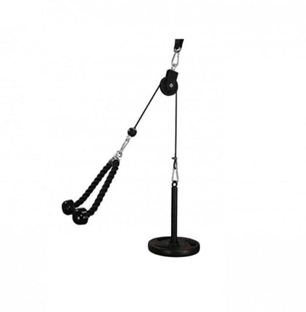 Portable Lat and Lift Pulley System