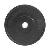 Bells of Steel Dead Bounce All Black Bumper Plates (Pairs)