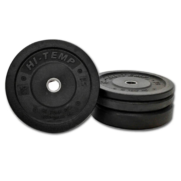 Hi-Temp Rubber Bumper Plate 5-45lbs