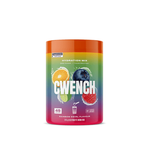 Cwench Hydration Mix 315g (45 Servings) Rainbow Swirl