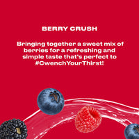 Cwench Hydration Mix 10 Serving Box Berry Crush