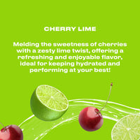 Cwench Hydration Mix 10 Serving Box Cherry Lime