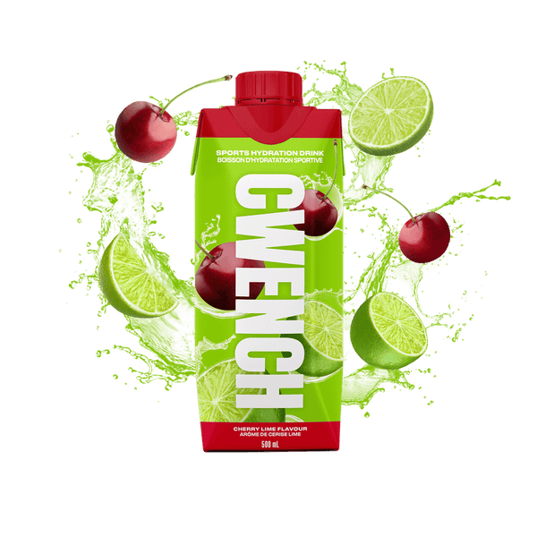 Cwench Sports Drink 12 Pack 500 ml - Cherry Lime