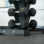 Torque Vertical Dumbbell Rack - 10 Pair (High Wear Black)
