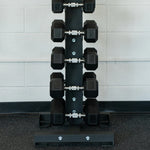Torque Vertical Dumbbell Rack - 10 Pair (High Wear Black)