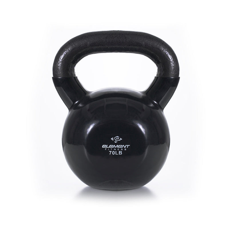 Element Black Vinyl Kettlebells 5-75 lbs