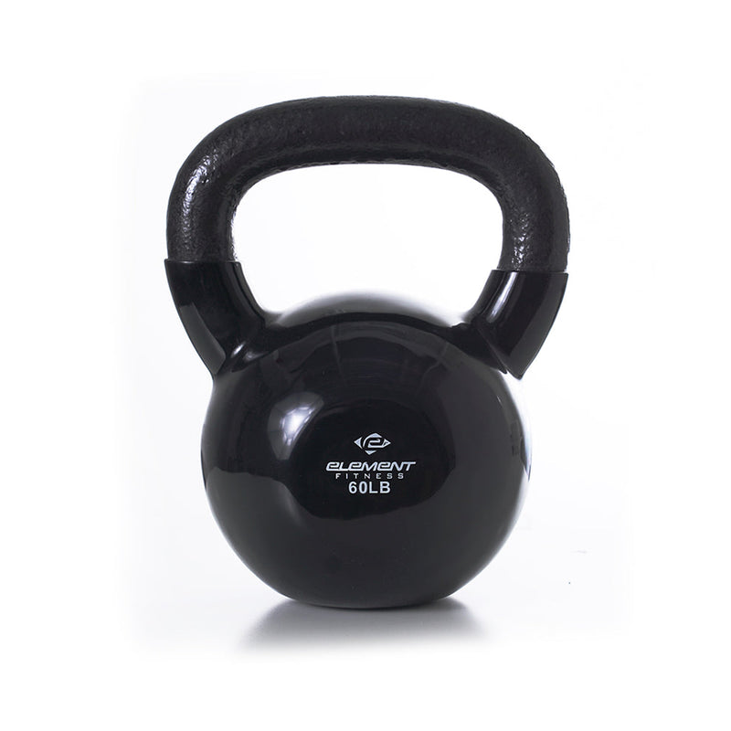 Element Black Vinyl Kettlebells 5-75 lbs