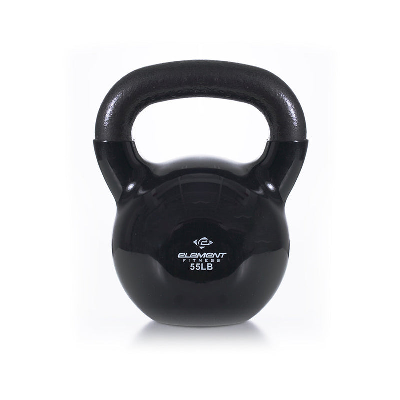 Element Black Vinyl Kettlebells 5-75 lbs