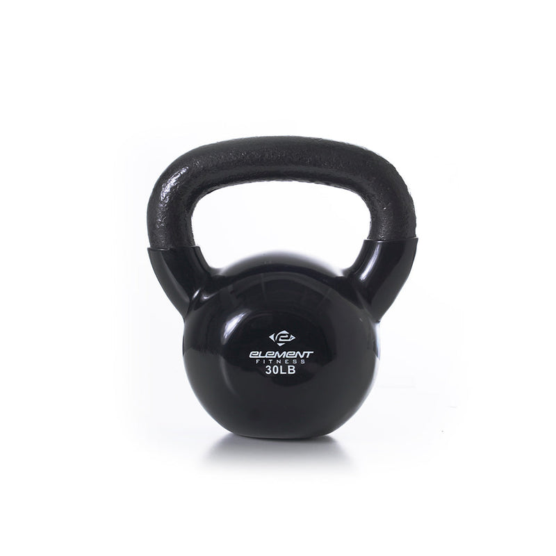 Element Black Vinyl Kettlebells 5-75 lbs