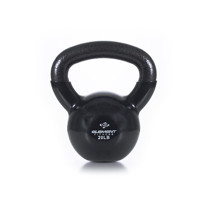 Element Black Vinyl Kettlebells 5-75 lbs