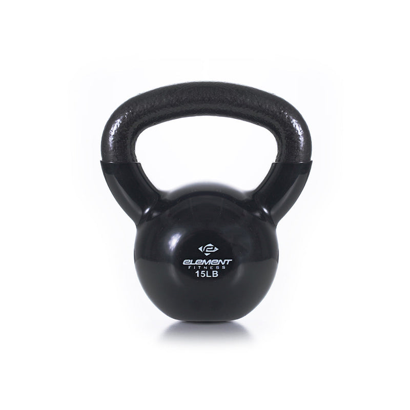 Element Black Vinyl Kettlebells 5-75 lbs