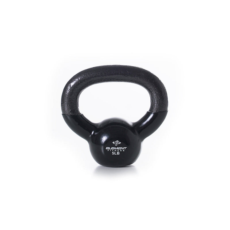 Element Black Vinyl Kettlebells 5-75 lbs