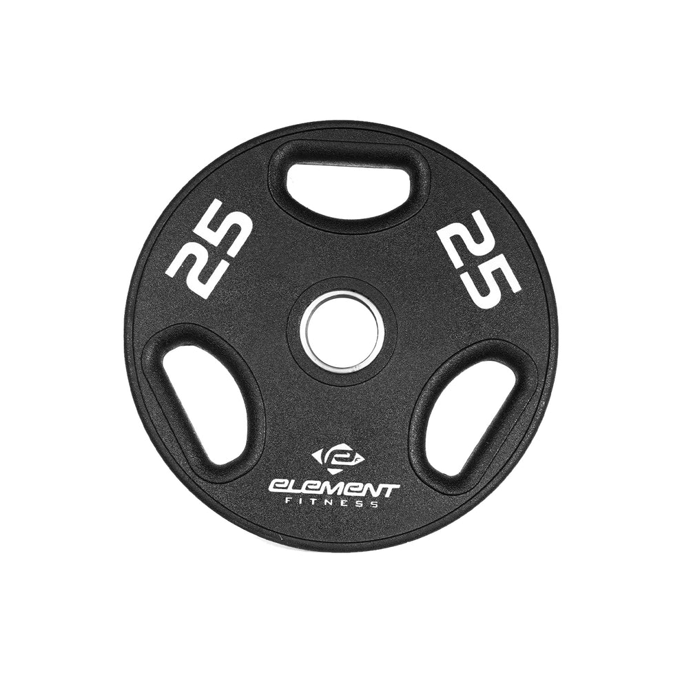 Element Virgin Rubber Olympic Plate & Bar Set - 300lb