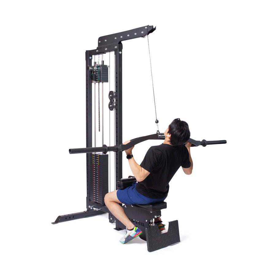 Bells of Steel Lat Pulldown Low Row Machine