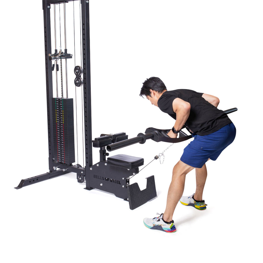 Bells of Steel Lat Pulldown Low Row Machine