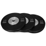 Bravo Series Customizable Rubber Bumper Plate Set