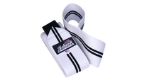 Schiek 52” Heavy Duty Elbow Wraps w/ Velcro Closure - White