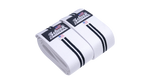 Schiek 52” Heavy Duty Elbow Wraps w/ Velcro Closure - White