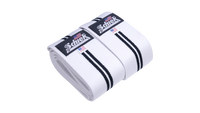 Schiek 52” Heavy Duty Elbow Wraps w/ Velcro Closure - White