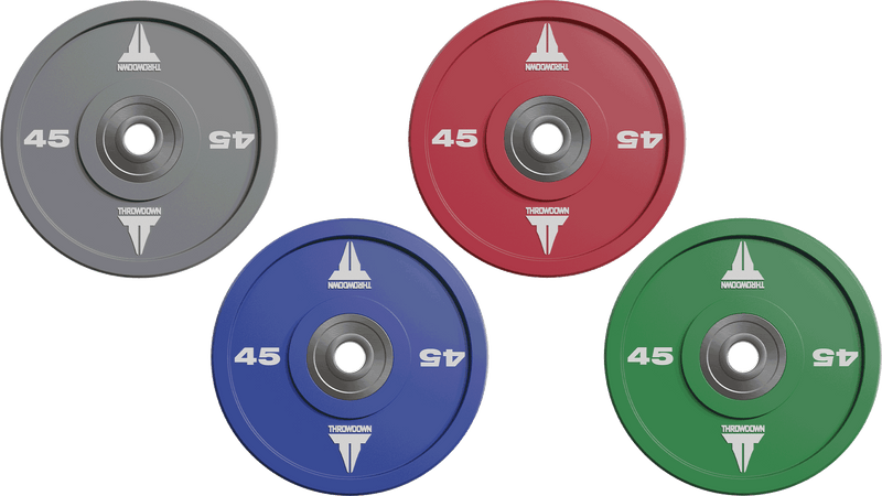 Throwdown Customizable Urethane Bumper Plates