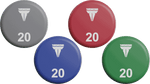 Throwdown Urethane 20-110 lb Straight Barbell Set