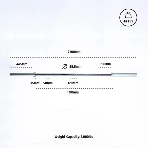 Bells of Steel Multi-Purpose Olympic Barbell – The Utility Bar