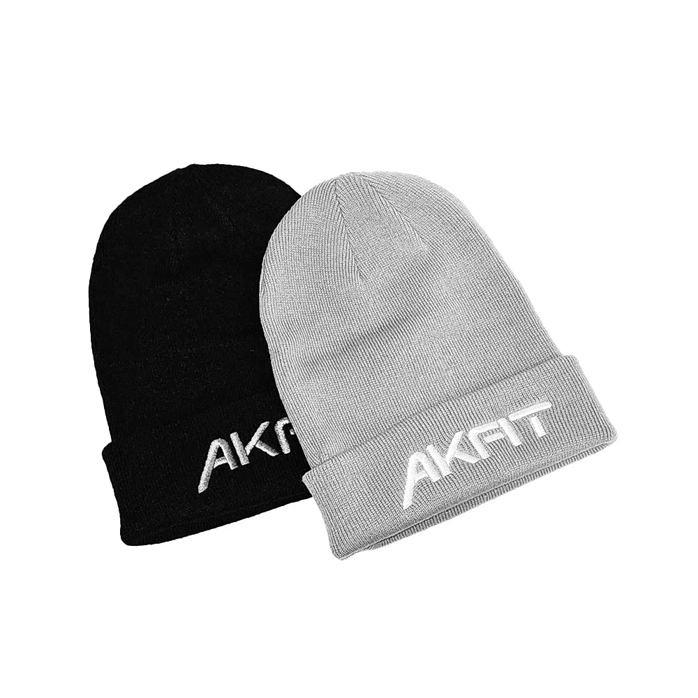 Akfit Turnover Cuff Knit - Grey or Black