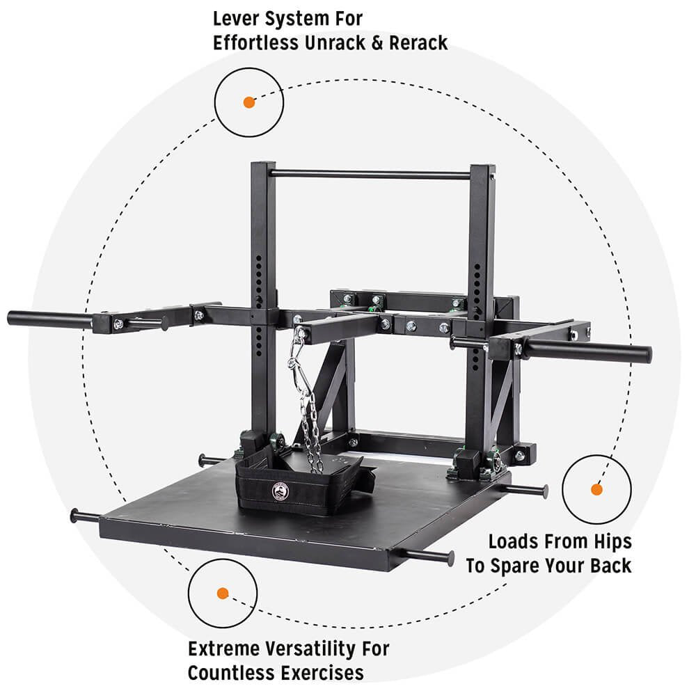 Belt Squat Machine 2.0 with Belt