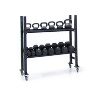 XM 2 Tier Kettlebell/Dumbbell Storage Rack