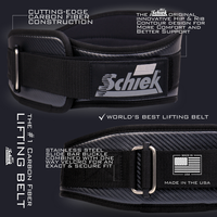 Schiek Carbon Fiber Lifting Belt CF3006