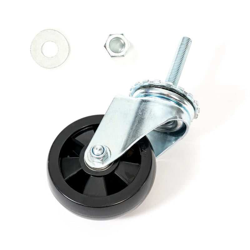 Iron Bull Swivel Caster Wheels - Set of 4 for 3-Tier Rack