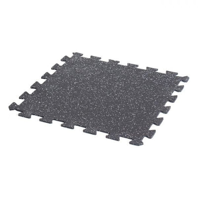 Gorilla 24 inch x 24 inch x 6mm Interlocking Rubber Tile ECO Speckle