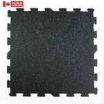 Gorilla 24" x 24" x 8mm Commercial Interlocking Rubber Tile Assorted Colours