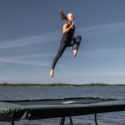 ACON 13 Sport HD Performance Rectangular Trampoline with Enclosure